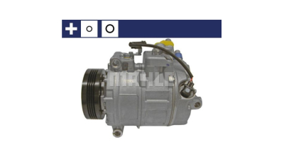 Compresor climatizare Bmw Seria 5 E60/E61 2003-2010, Seria 7 E65/E66 2002-2008, Diametru rola (mm): 100, MAHLE ACP100000S
