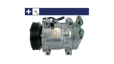 Compresor climatizare Ford C-Max 2007-2011, Focus 2004-2011; Mazda 3 2003-2009; Volvo C30 2006-2012, S40/V50 2004-2012, Diametru rola (mm): 119, MAHLE ACP54000S