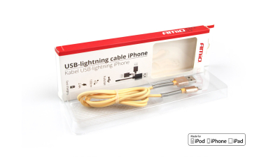 Cablu incarcare telefon, cablu transfer date, 1 metru, FullLinkm 2.4A, FastCharge, AMIO (Iphone, Ipad, Ipod)