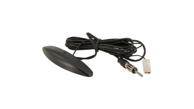 Antena auto AutoStyle electronica cu amplificator 12V , cablu de 2,5m