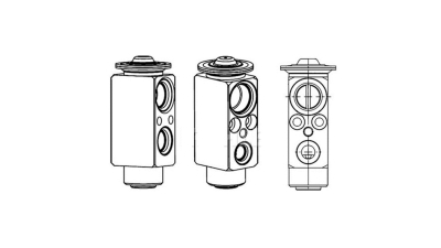 Supapa expansiune clima Opel Astra H 2004-, Zafira 2005-2011, MAHLE AVE79000P