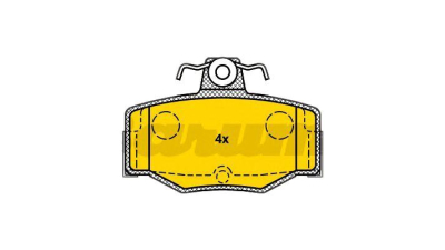 Set placute frana spate Barum BA2227 Nissan Primera Hatchback (P10) Primera Hatchback (P11) Primera Traveller (Wp11) Almera 2 (N16) Almera 2 Hatchback (N16) Almera Tino (V10) Primera (P10) Primera (P1