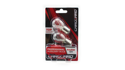 Set de 2 becuri P21/5W ( BAY15D ), 12V, 21/5W, Alb, 1 set, BAA107