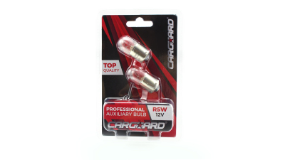 Set de 2 becuri R5W ( BA15s ), 12V, 5W, Alb, 1 set, BAA108