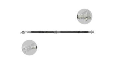 Furtun frana EU BH0052, Dreapta, Fata