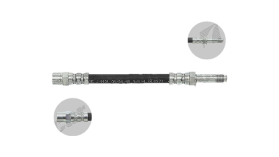 Furtun frana EU BH0069, Spate