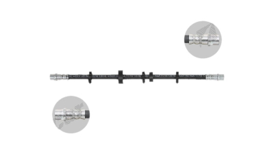 Furtun frana EU BH0074, Stanga, Fata