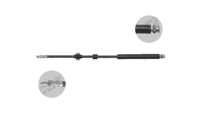 Furtun frana EU BH0096, Dreapta = Stanga, Fata