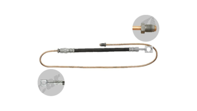 Furtun frana EU BH0100, Stanga, Spate