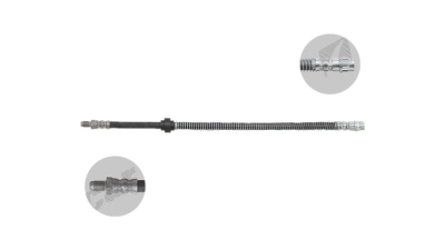 Furtun frana EU BH0113, Dreapta = Stanga, Fata