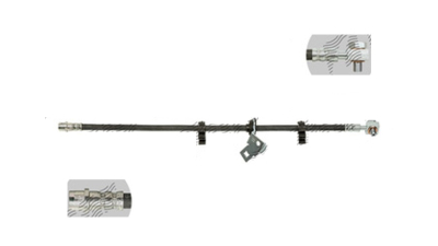 Furtun frana EU BH0123, Dreapta, Fata