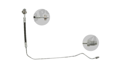 Furtun frana EU BH0128, Stanga, Spate