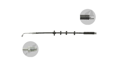 Furtun frana EU BH0129, Stanga, Fata