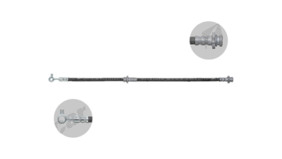 Furtun frana EU BH0134, Dreapta, Fata