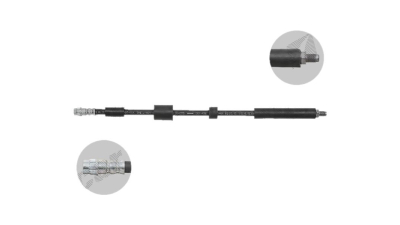 Furtun frana EU BH0136, Dreapta = Stanga, Fata