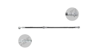Furtun frana EU BH0150, Stanga, Fata