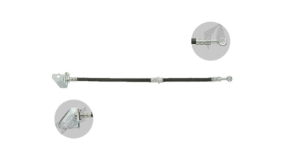 Furtun frana EU BH0163, Dreapta, Fata