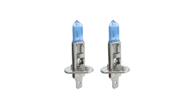 Set de 2 becuri halogen h1 +130% intensitate - long life, 1 set, BHA031