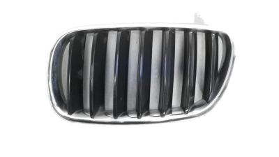 Grila radiator Bmw X3 (E83), 2006-11.2010, stanga, crom/negru, 51113420087 originala
