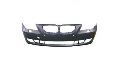 Bara fata Bmw Seria 5 (E60/E61), 2007-06.2010, grunduit, cu gauri senzori de parcare si spalatoare faruri, 51117178079 originala