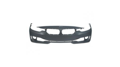 Bara fata Bmw Seria 3/3 Gt (F30/31/34/35), 01.2012-, grunduita, cu gauri pentru spalatoare faruri, 51117292999 Originala