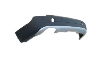 Spoiler Inferior Bara Spate + Ornam Bmw X1 E84, cu gauri parcare , si orn argintiu,  originala 51122993569