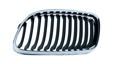 Grila centrala radiator Bmw Seria 3 (E90/E91), 08.2008-06.2012, crom, partea stanga, 51137201967 original
