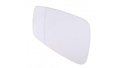 Sticla Oglinda Stanga Albastra Bmw Seria 5 E60/E61, Seria 6 E63/E64; Seria 7 F01/F02/F04 ; 51167186581 incalzita, geam cu unghi mort;  Originala
