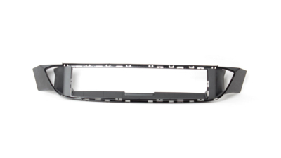 Rama centrala grila bara fata mijloc Bmw Seria 5 (F10/F11), 12.2009- (M-Trim , Model M-Pack), negru, 51748049347 Original