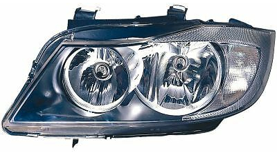 Far Bmw Seria 3 (E90/E91), 11.2004-08.2008, electric , tip bec H7+H7 , fara motoras, omologare ECE, 63116942721 Stanga - ORIGINAL OE BMW