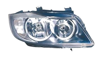 Far Bmw Seria 3 (E90/E91), 11.2004-08.2008, electric , tip bec H7+H7 , fara motoras, omologare ECE,  63116942722 DREAPTA, ORIGINAL OE BMW