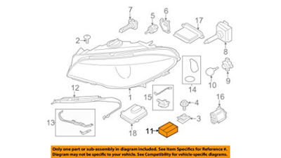 Set suruburi si piulite montare far Bmw  Seria 1 F20/F21, Seria  F07/F10/F11/F18; 63117296902 Original