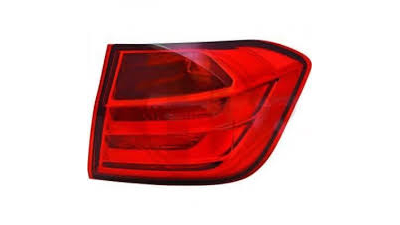 Stop spate lampa Bmw Seria 3 (F30), 01.2012-07.2015 Sedan, spate, fara suport bec, cu led, exterior pe aripa, 63217312845, Stanga ; original
