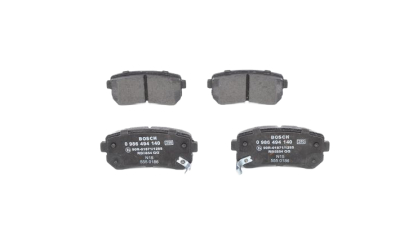 Set placute frana BOSCH 0986494140 spate Kia Cee`D Hatchback (Ed) Pro Cee`D (Ed) Picanto (Ta) Cee`D Sw (Ed) Sportage (Sl) Rio 2 Limuzina (Jb) Sportage (Je, Km) Rio 2 (Jb) I20 (Pb, Pbt) I30 Cw (Fd) I