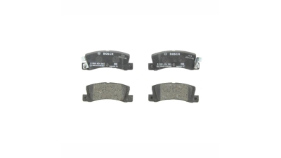 Set placute frana Bosch 0986424383, parte montare : Punte Spate