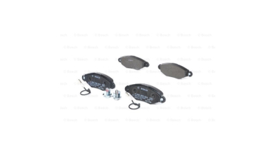 Set placute frana punte fata Peugeot 306 1993-2003, Clio II, 1998-2012, Kangoo 1997-2008; Kubistar 2003-2008, Thalia 1 1998-; marca Bosch