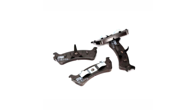 Set placute frana Bosch 0986424655, parte montare : Punte Spate