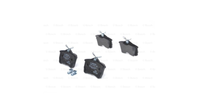 Set placute frana Bosch 0986424661, parte montare : Punte Spate