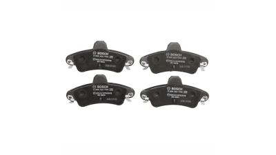 Set placute frana Bosch 0986424744, parte montare : Punte Spate