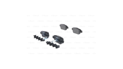 Set placute frana punte spate Toyota Avensis (T25), 04.2003-11.2008, Corolla Verso 2004-2009;  Previa III, 2005-; marca  Bosch 0986424798,