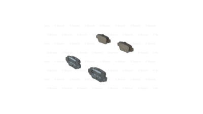 Set placute frana Bosch 0986424800, parte montare : Punte Spate