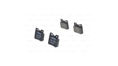 Set placute frana Bosch 0986490260, parte montare : Punte Spate