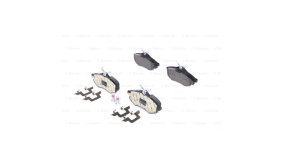 Set placute frana Bosch 0986494262, parte montare : Punte Fata