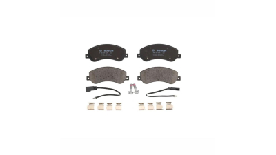 Set placute frana punte fata Ford Transit, 04.2006-2014, marca BOSCH 0986494624