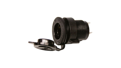 Priza auto simpla Carpoint 12V max. 20A suplimentara cu capac protector , diametrul interior 22mm , 1 buc.