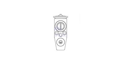 Supapa expansiune clima Ford Transit 2006-2014, Transit/Tourneo Connect 2013-, Transit/Tourneo Custom 2013-, DELPHI CB1011V