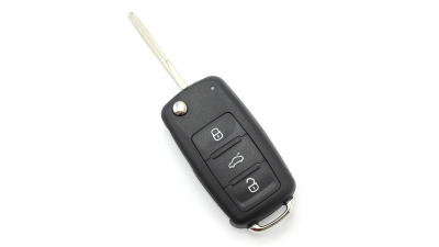 Carcasa cheie Vw - carcasa cheie tip briceag cu 3 butoane 2010->+ (mk6), 1 buc., CC302