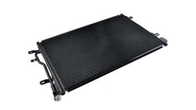 Condensator climatizare, Radiator clima A 4, S 4 (B6, B7) (2000-) 1.6 1 16v, (Fara Uscator, Negru), NTY CCS-AU-010