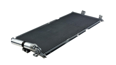Condensator climatizare, Radiator clima Almera (N16) (2000-) 1.5 1 16v, Primera (P12, W12) (2002-) 1.9 Dci (Cu Uscator, Pentru Modele Cu Reglare Manuala De Clima), NTY CCS-NS-006