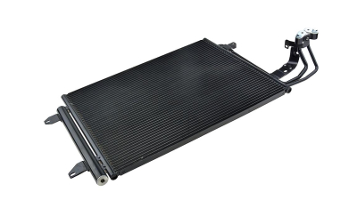 Condensator climatizare, Radiator clima Caddy 3 (2k, 2c) (2004-) 1.2 Tsi, Touran (1t1, 1t2) (2003-) 1.4 Tsi, (Cu Uscator, Negru), NTY CCS-VW-016